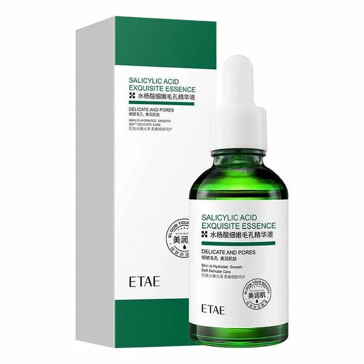 acne serum oily skin serum bl Ackheads remover large pores face essence salicylic serum pore tightening anti acne skincare