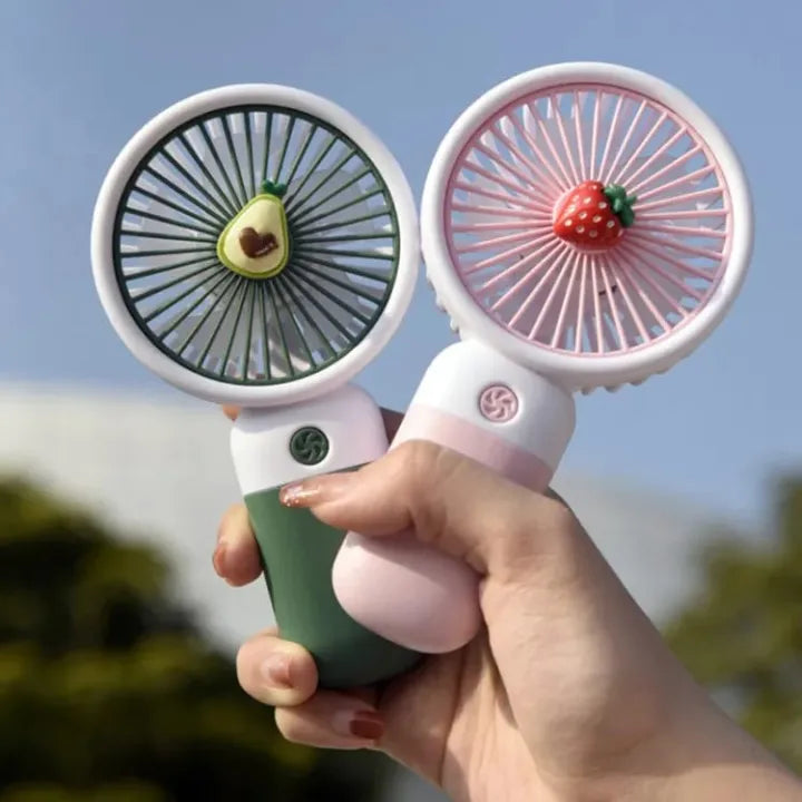 Mini Fan Rechargeable /Hanheld Desktop USB Fan Electric Portable Mini Desk Fan for Kids and Adjustable Speed
