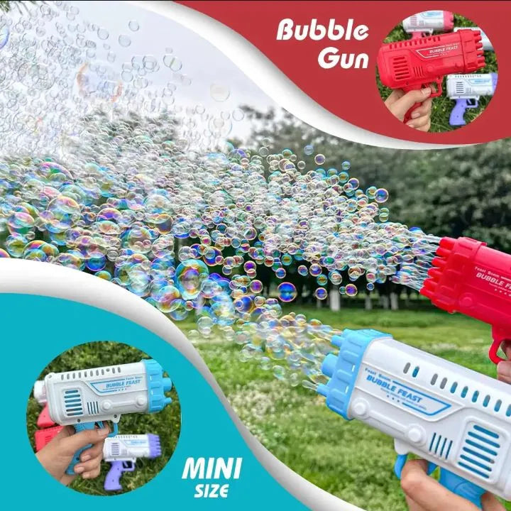 Bubble Toy for Kids - Bubble Machine with Water & Liquid Solution, Fun bubble Toy for Boys,