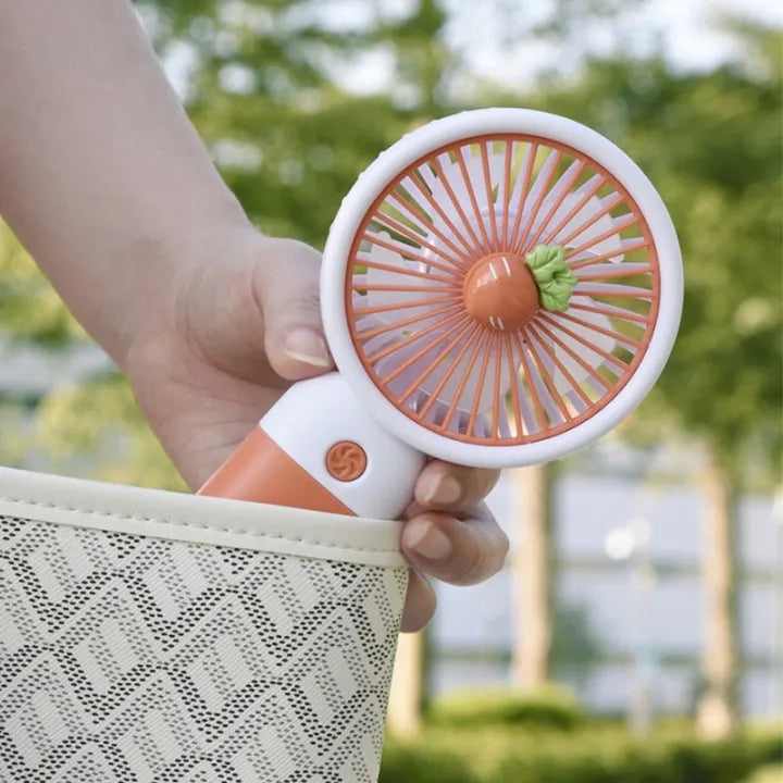 Mini Fan Rechargeable /Hanheld Desktop USB Fan Electric Portable Mini Desk Fan for Kids and Adjustable Speed
