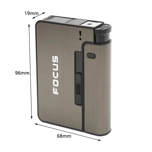 Auto Ejection 10 Cigarette Case Premium Quality For Men Gift
