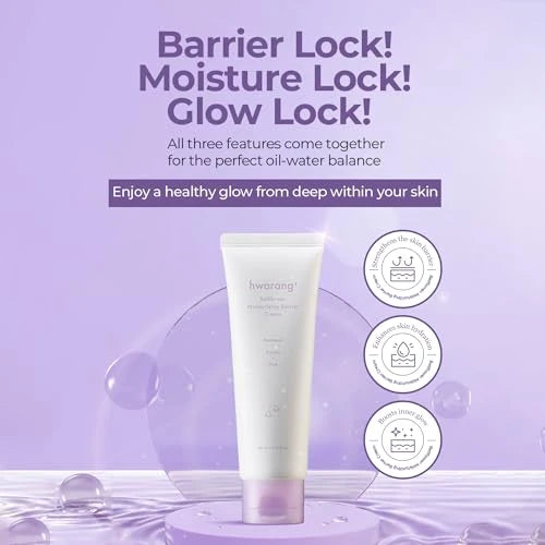 Hwarang Bellflower Moisturizing Barrier Cream | 80ml Deep Hydration & Glow Lock