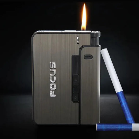 Auto Ejection 10 Cigarette Case Premium Quality For Men Gift