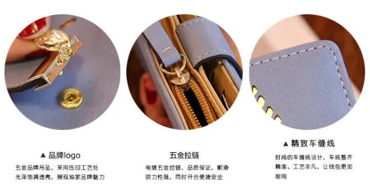 Purse for Women – All-Season PU Leather Long Hasp Fold-Over Clutch with Hollow Leaf Pattern & Coin Pocke
