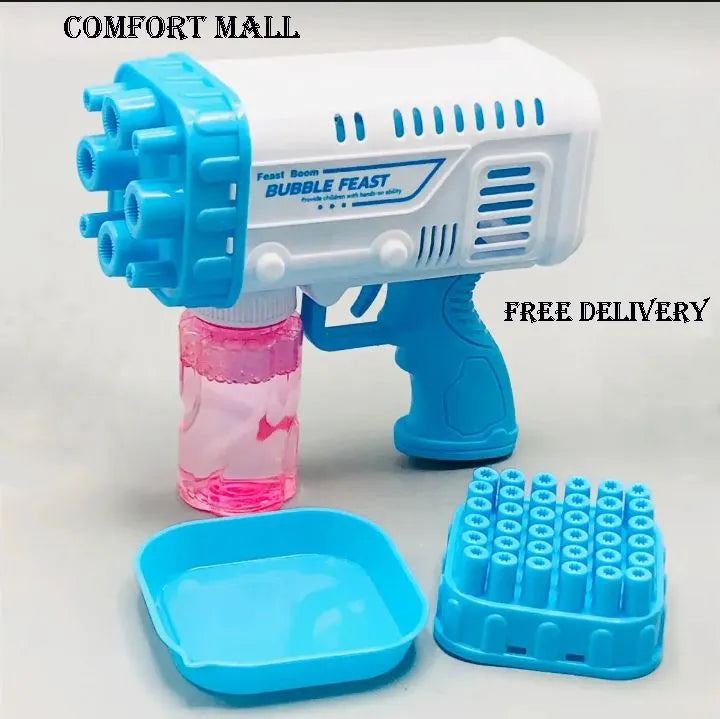 Bubble Toy for Kids - Bubble Machine with Water & Liquid Solution, Fun bubble Toy for Boys,