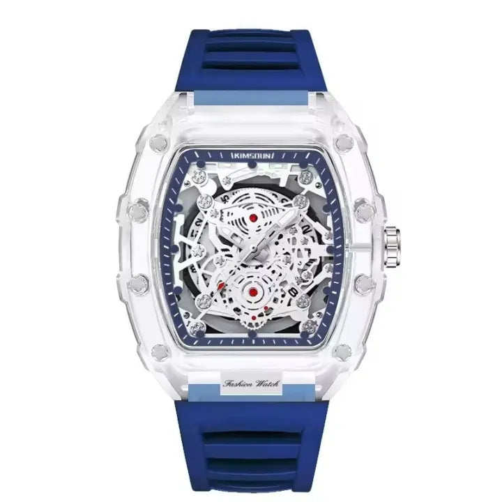 Men Watch Good Looking Dile Good Quality Date Silicone Strap Men's Watch, Fashionable Casual Men's Watch