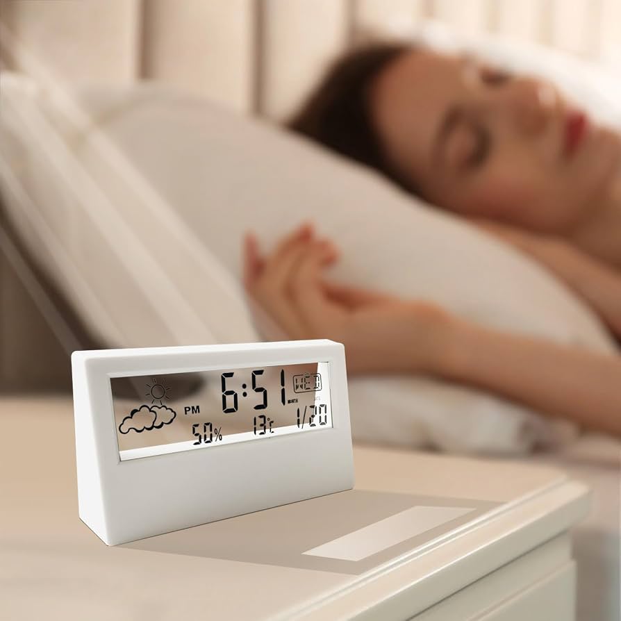 Retro Modern Automatic Digital Flip Desk Clock – Minimalist Mechanical Display Clock for Home & Executive Office