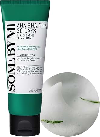 SOME BY MI AHA.BHA.PHA 30 Days Miracle Acne Clear Foam Face wash (100ml)