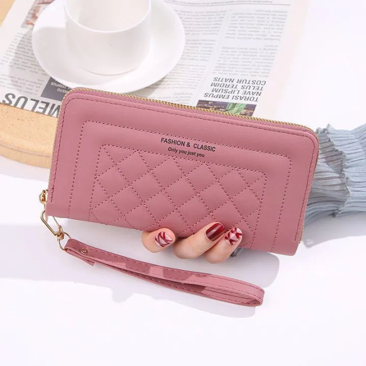 Imported Clutch for Girls - Hand Purse, Mobile Wallet with Wristlet, Stylish