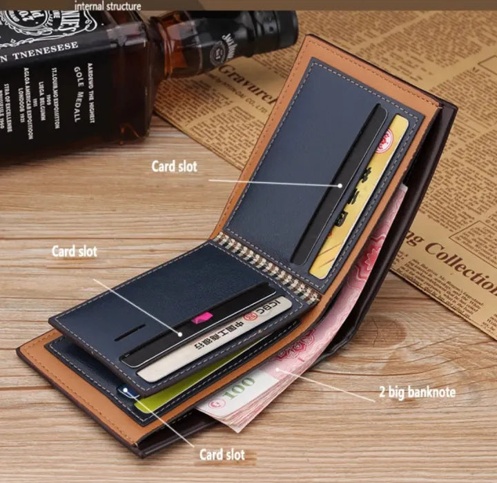 Best Leather Multicolor wallet for men stylish leather purse for men for all Occassion