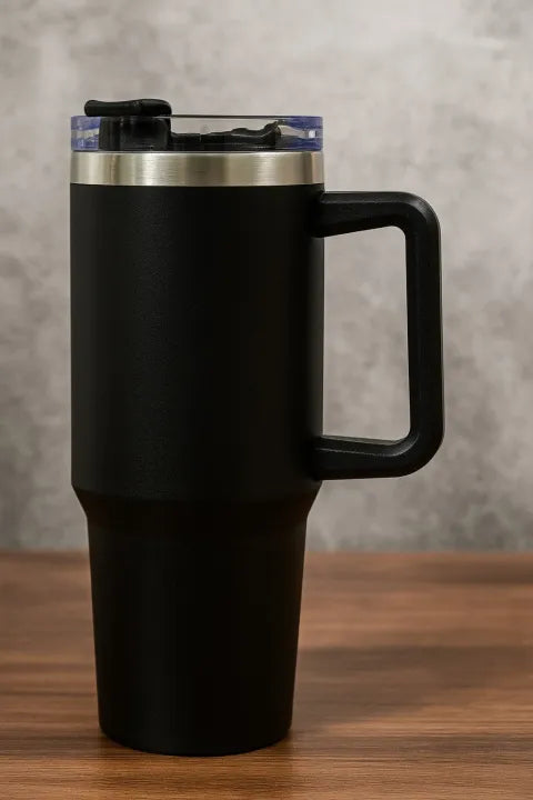 Stanley Quencher 40oz Tumbler Cup | Hot & Cold Water Bottle for Gym, Office, Home & Travel | Leakproof Stainless Steel Mug with Handle & Straw