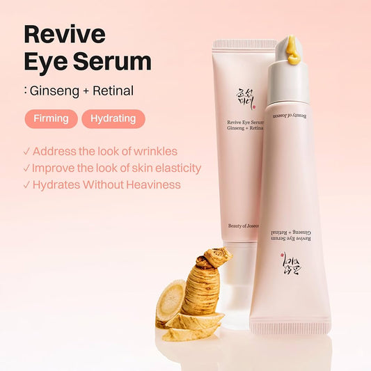 Beauty of Joseon Revive Eye Serum | Ginseng + Retinal for Firming & Hydrating Under Eyes