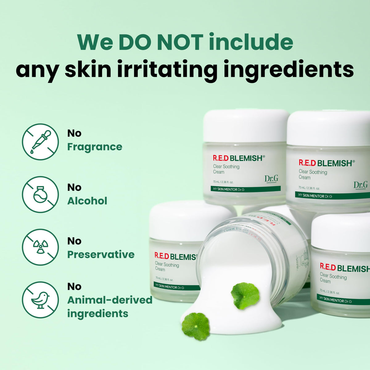 Dr.G R.E.D Blemish Clear Soothing Cream (70ml)