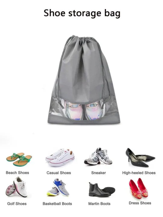 Pack of 12 - Travel Shoes Storage bag