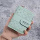 Premium PU Leather Cherry Coin Purse Bag for Women - Cute Zipper Mini Card Wallet & Square Pouch
