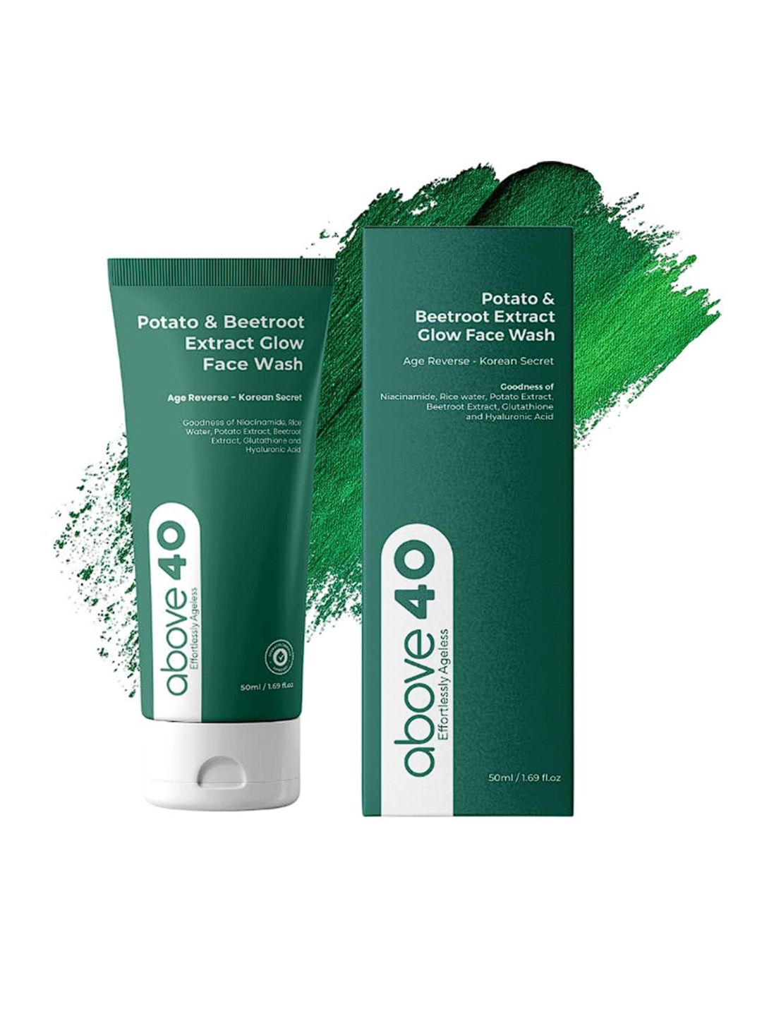 Potato & Beetroot Extract Glow Face Wash (Age Reverse - Korean Secret)