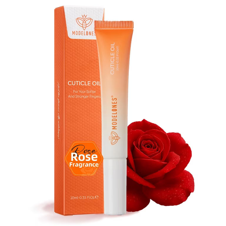 Modelones Cuticle Oil Pen | Orange Fragrance with Keratin, Jojoba & Vitamin E for Nail Growth & Strength