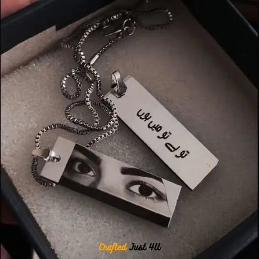 Customized Eyes Locket - Unique Photo Jewelry for Girls & Memory Keepsakes for Loved Ones