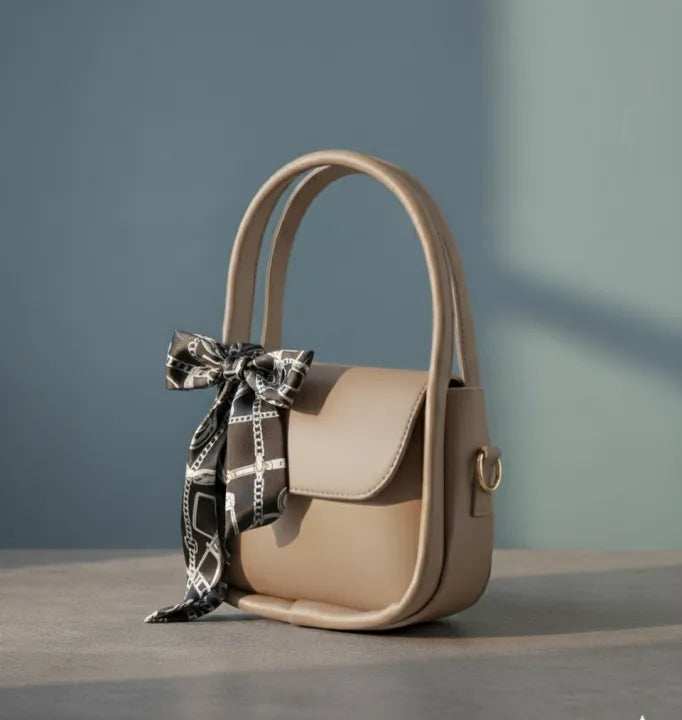 🎀 Elegant Ladies Multicolor Shoulder Bag 👜 | Fashion Crossbody Purse and top handle bag with Polka Dot Bow For Women