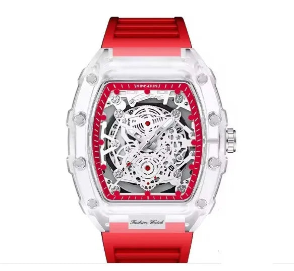 Men Watch Good Looking Dile Good Quality Date Silicone Strap Men's Watch, Fashionable Casual Men's Watch