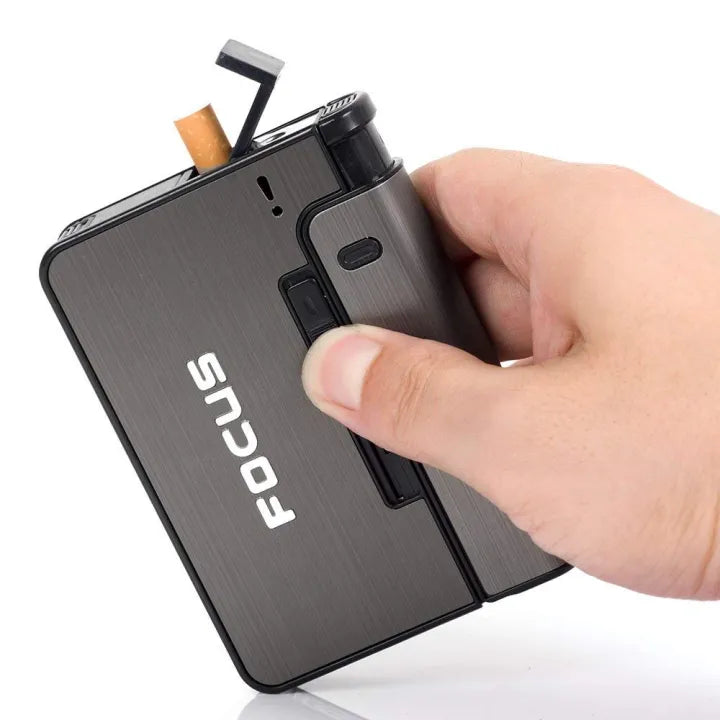Auto Ejection 10 Cigarette Case Premium Quality For Men Gift