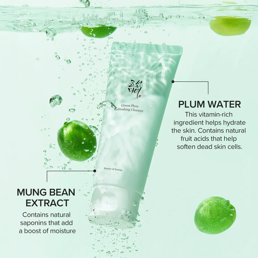 Beauty of Joseon Green Plum Refreshing Cleanser – 100ml