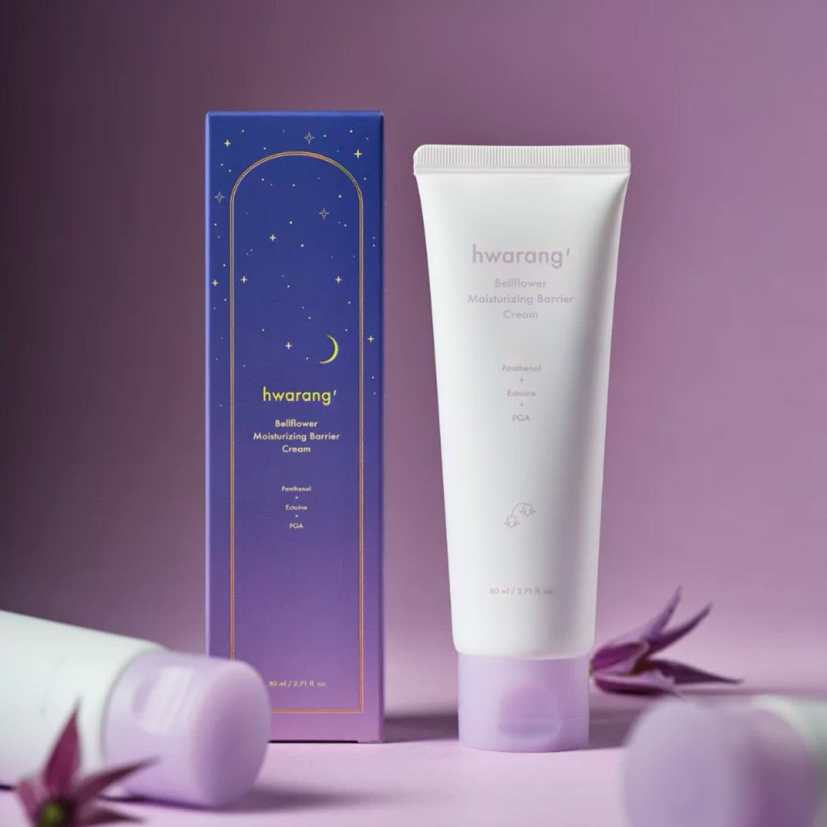 Hwarang Bellflower Moisturizing Barrier Cream | 80ml Deep Hydration & Glow Lock