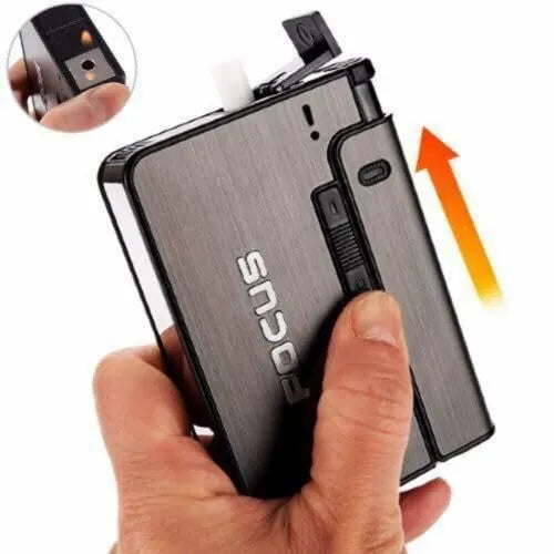 Auto Ejection 10 Cigarette Case Premium Quality For Men Gift