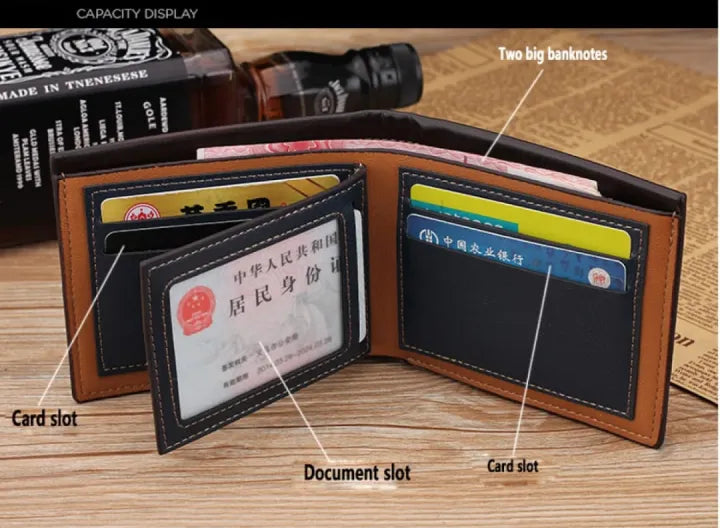 Best Leather Multicolor wallet for men stylish leather purse for men for all Occassion