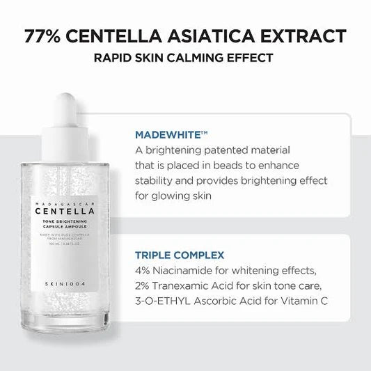 SKIN1004 Madagascar Centella Tone Brightening Capsule Ampoule (Serum) – 100ml / 30ml