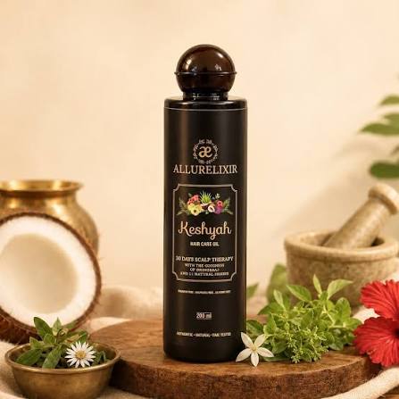 Keshyah Hair Growth Serum – Authentic Natural Scalp Care Formula, Paraben & Sulfate Free (50 ml)